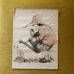 Vintage Watercolour Illustration